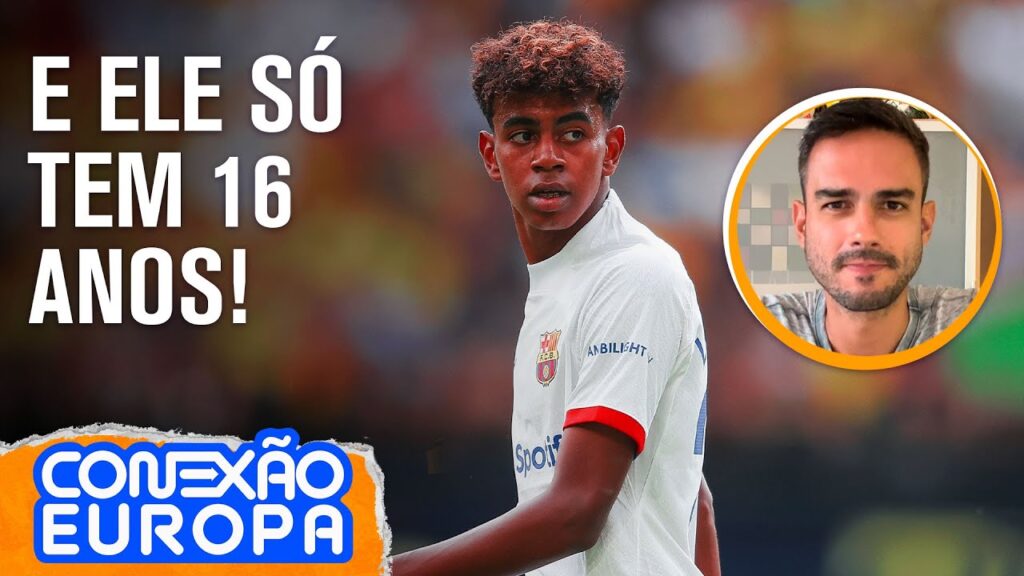 LAMINE YAMAL JOGANDO DEMAIS! VAI ROUBAR A VAGA DO RAPHINHA NO BARCELONA? | CONEXÃO EUROPA