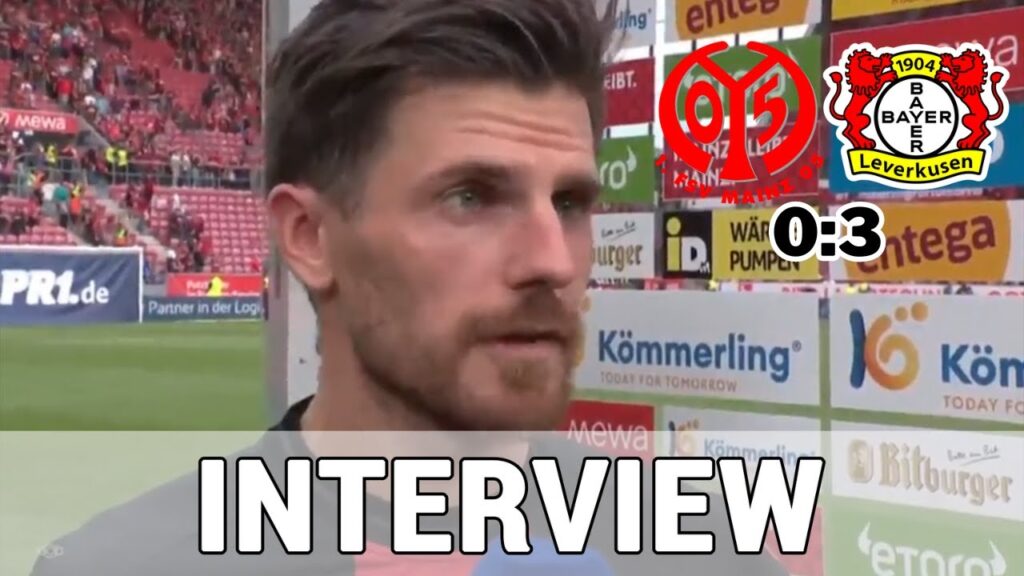 Jonas Hofmann: ,,Das hat extrem viel Spaß gemacht!" im Interview nach Sieg | Mainz 0:3 Leverkusen