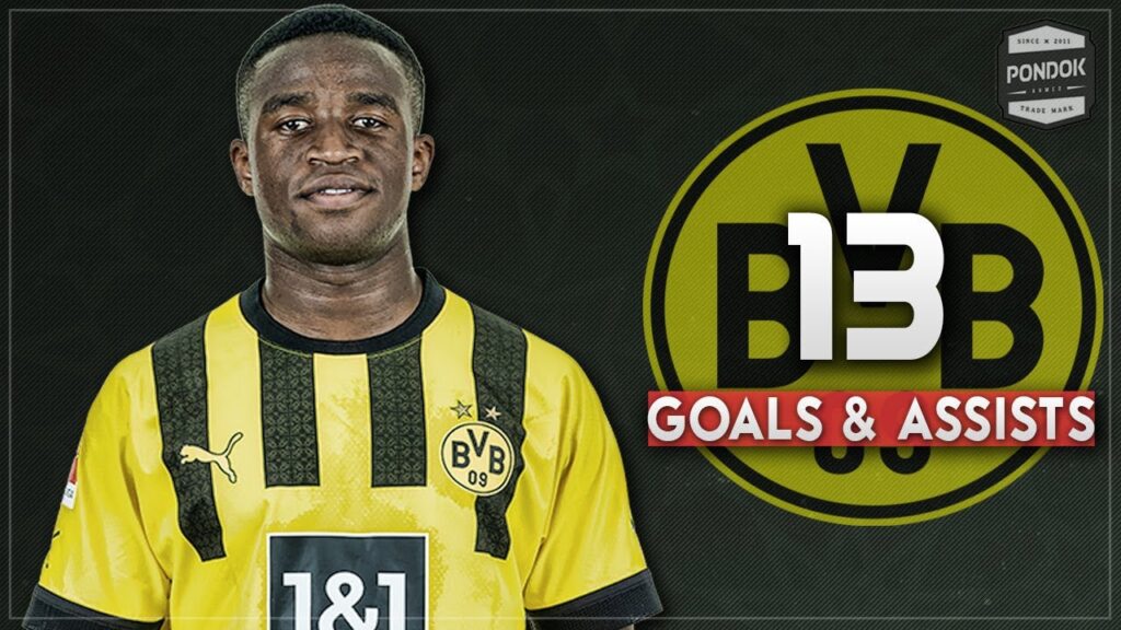 Youssoufa Moukoko - All 13 Goals & Assists 2022/23 l HD 1080p