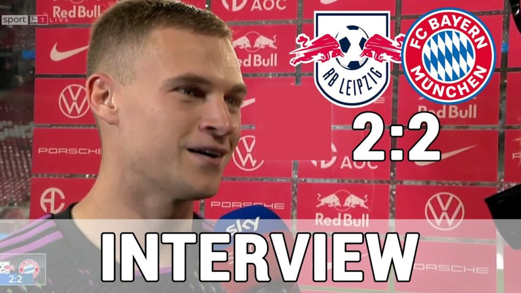 Joshua Kimmich: ,,Es ist momentan ein bissel schwierig" im Interview | Leipzig 2:2 FC Bayern München