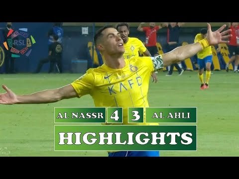 Al-nassr vs al-ahli (4:3) full highlight match watch now