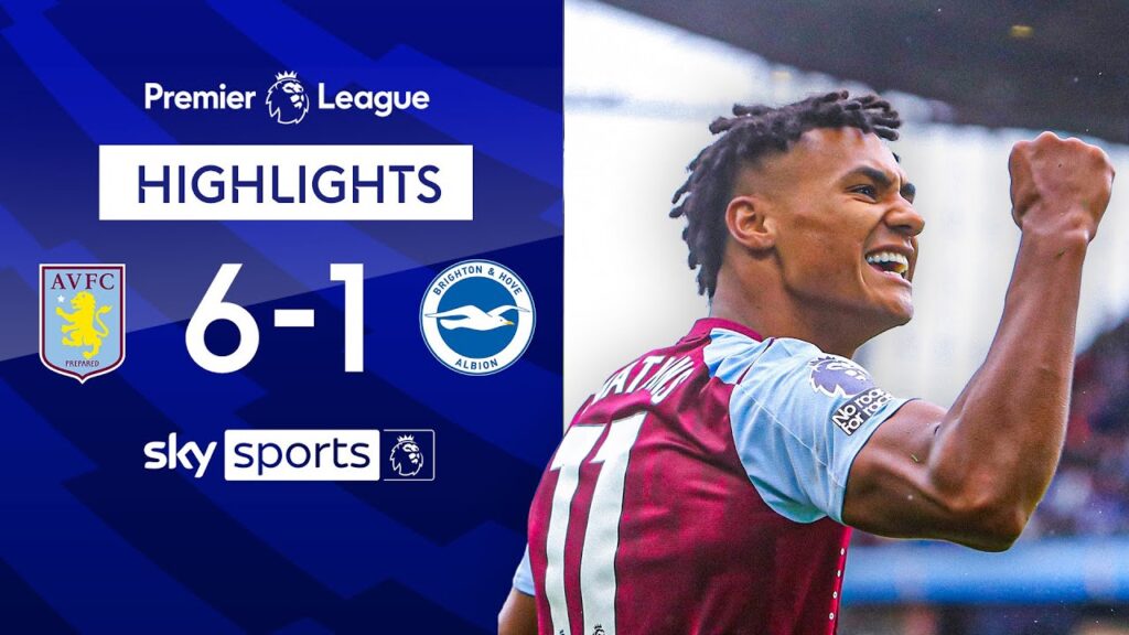 Watkins bags HAT-TRICK as Villa THUMP Brighton! 💥 | Aston Villa 6-1 Brighton | EPL Highlights