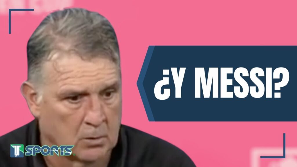 EXPLICA Gerardo Martino POR QUÉ Inter Miami NO ARRIESGÓ a Lionel Messi en la FINAL de la US Open Cup