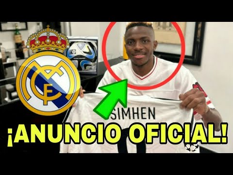 AHORA ES OFICIAL / UN FICHAJAZO DEL MADRID / QUE SEA BIENVENIDO