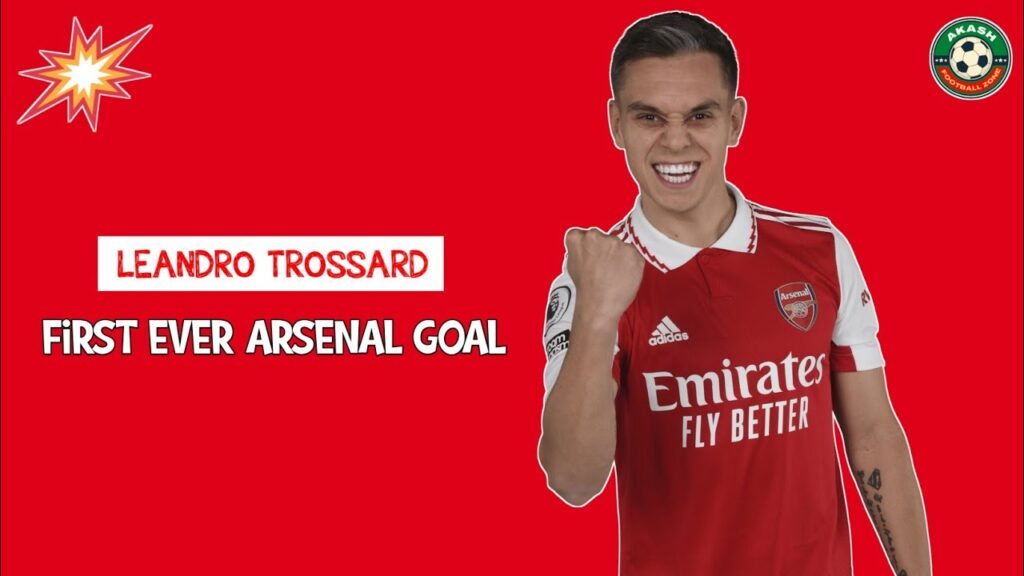 Leandro Trossard's First Ever Arsenal Goal! 🔴 | Arsenal vs Brentford | Premier League 2022/23 Season