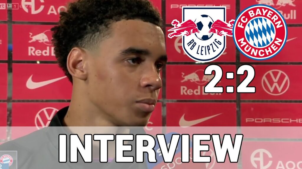 Jamal Musiala: ,,Egal wer, wir wollten alles geben!" nach Remis | RB Leipzig 2:2 FC Bayern München