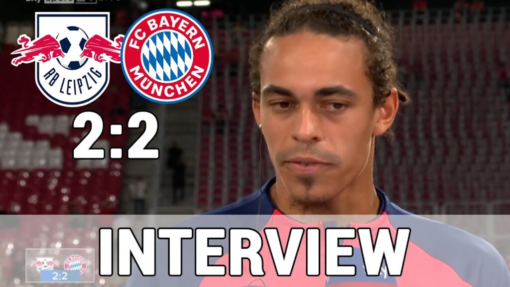 ,,Man kann ihn halt geben!" Yussuf Poulsen im Interview | RB Leipzig 2:2 FC Bayern München