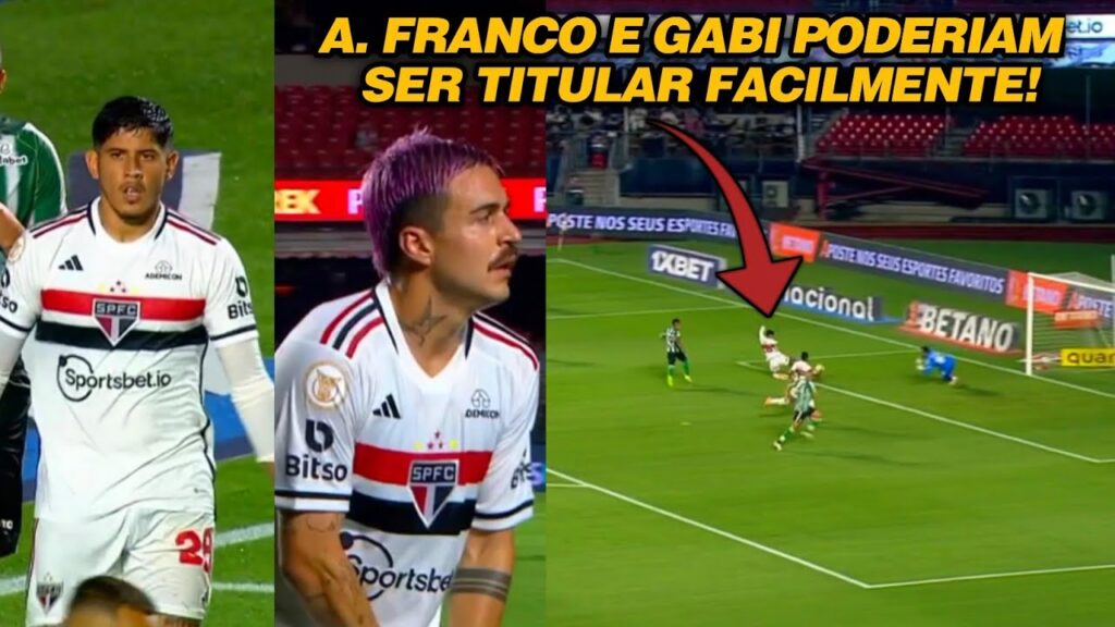 GABI e A. FRANCO FORAM DESTAQUE DO SPFC! | Gabi Neves & Alan Franco vs Coritiba (29/09/23) by IRFHD