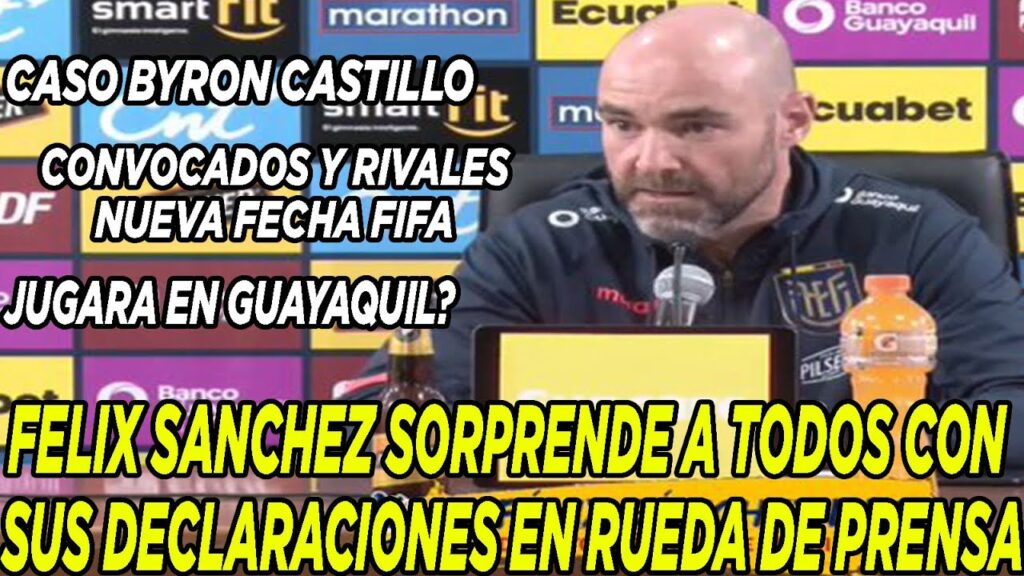 FELIX SANCHEZ SORPRENDE A TODOS EN RUEDA DE PRENSA CASO BYRON CASTILLO, CONVOCADOS Y MAS FELIX SANCHEZ SORPRENDE A TODOS EN RUEDA DE PRENSA CASO BYRON CASTILLO, CONVOCADOS Y MAS