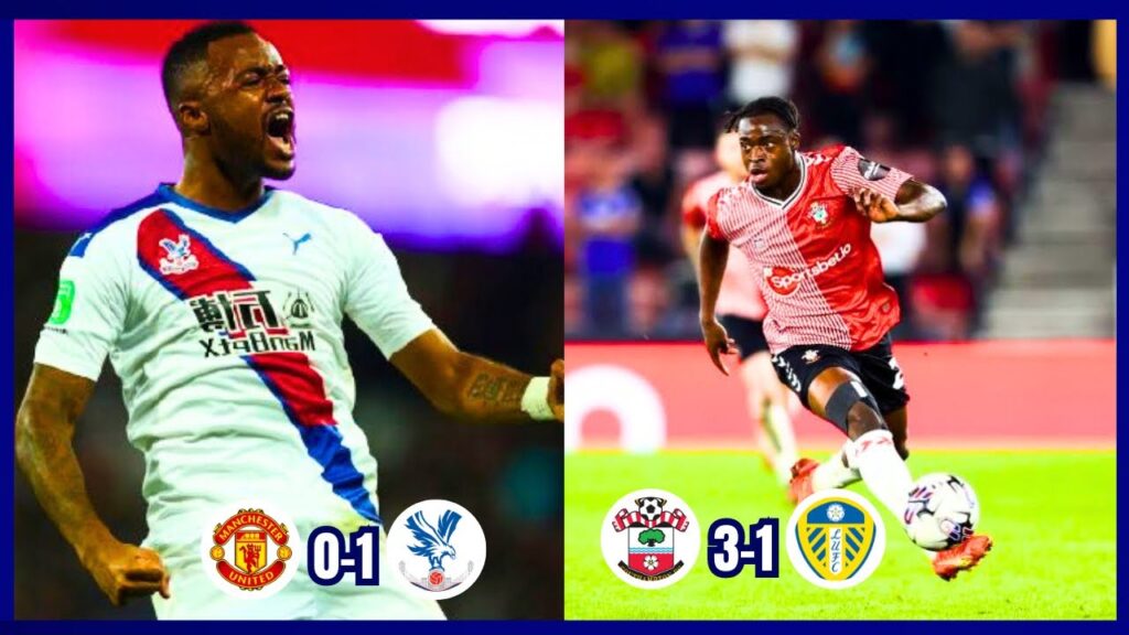 JORDAN AYEW HELPS CRYSTAL PALACE TO BEAT MAN U + 2 ASSISTS FOR KAMALDEEN SULEMANA
