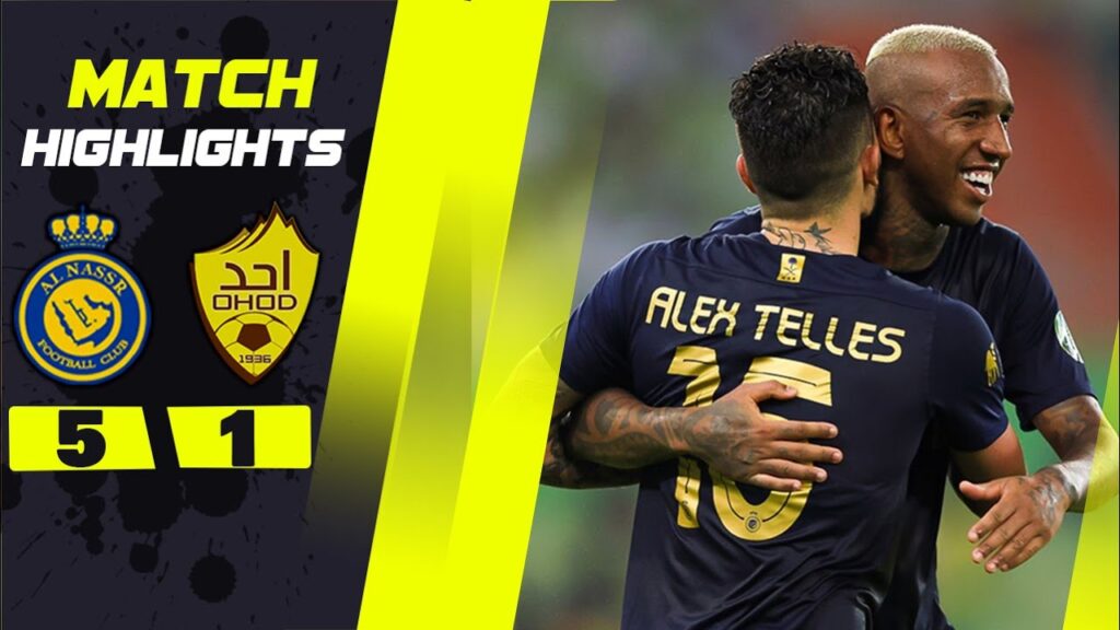 Talisca Unbelievable Header Goal | Ohod vs Al Nassr 1-5 - Highlights & Goals - 2023