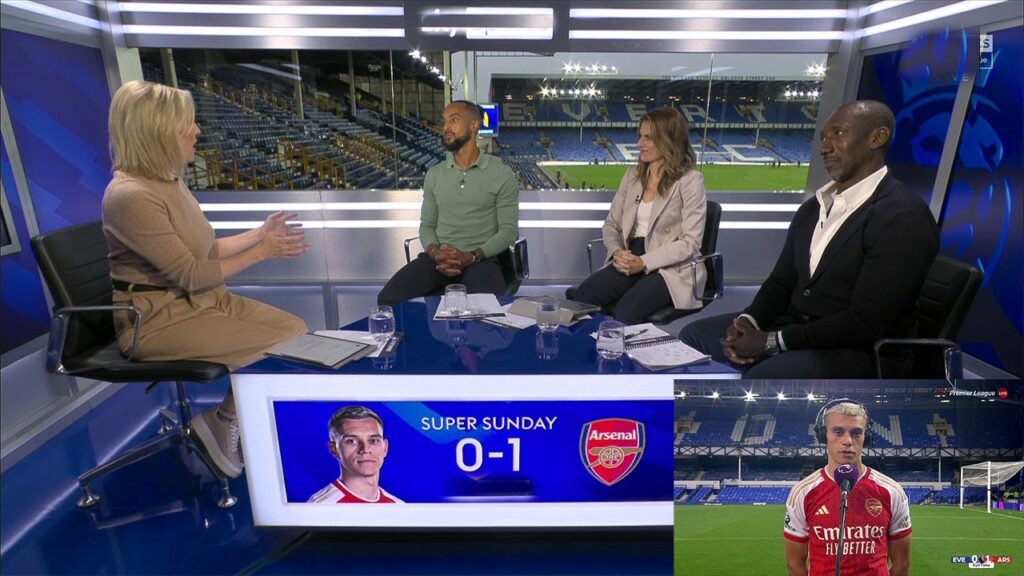 Everton 0-1 Arsenal | Leandro Trossard:"I think it's a great action! I called Bukayo and he saw me"