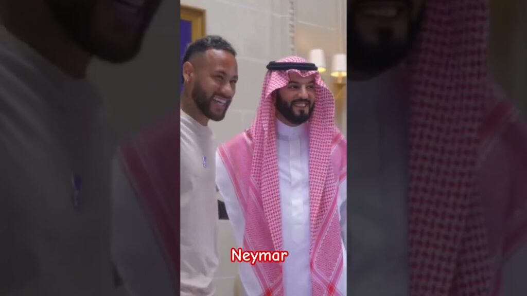 real moment Neymar by Al Hilal l Neymar