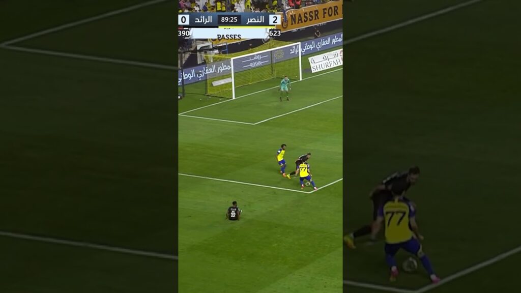 Marran with the third goal against #AlRaed 🤩#Shorts