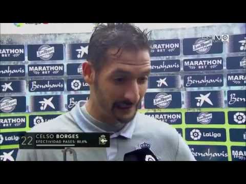 Celso Borges: "Las sensaciones que nos llevamos son buenas pero..." #beINLaLiga