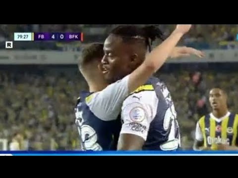 Sebastian Szymański'nin İkinci Golü, Fenerbahce - Başakşehir 4-0 Bugünkü Tüm Goller ve Özetler
