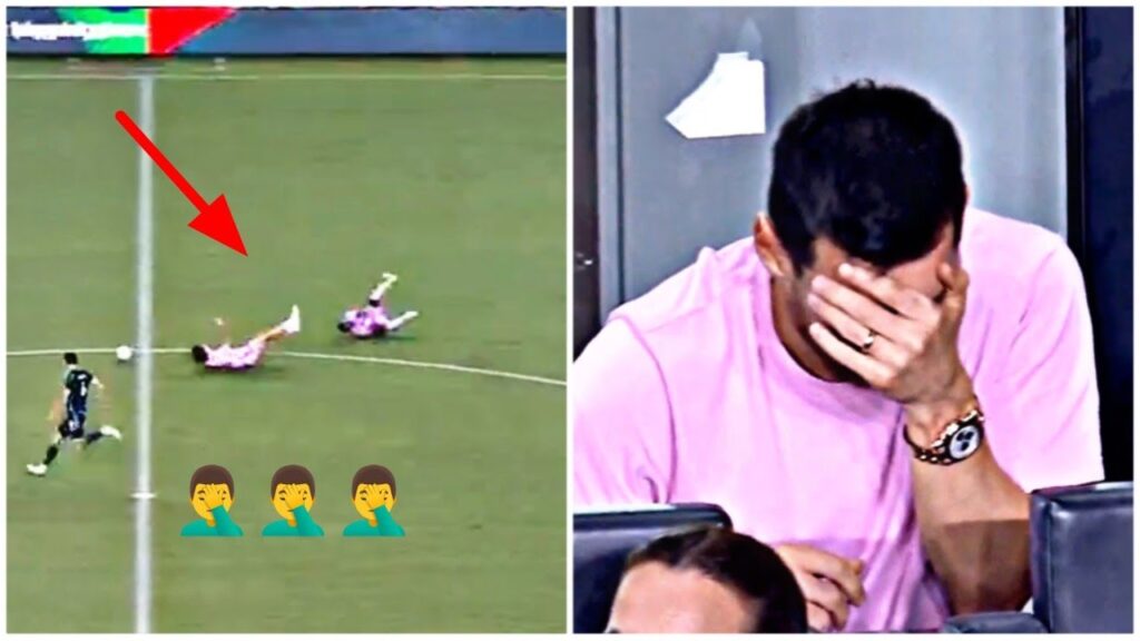Lionel Messi's reaction as Cremaschi and Arroyo stop each other on a counterattack ☺🇦🇷