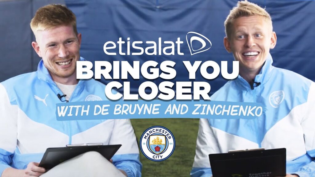 "I'M MUCH MORE HANDSOME THAN YOU!" | KDB & Zinchenko Chat!