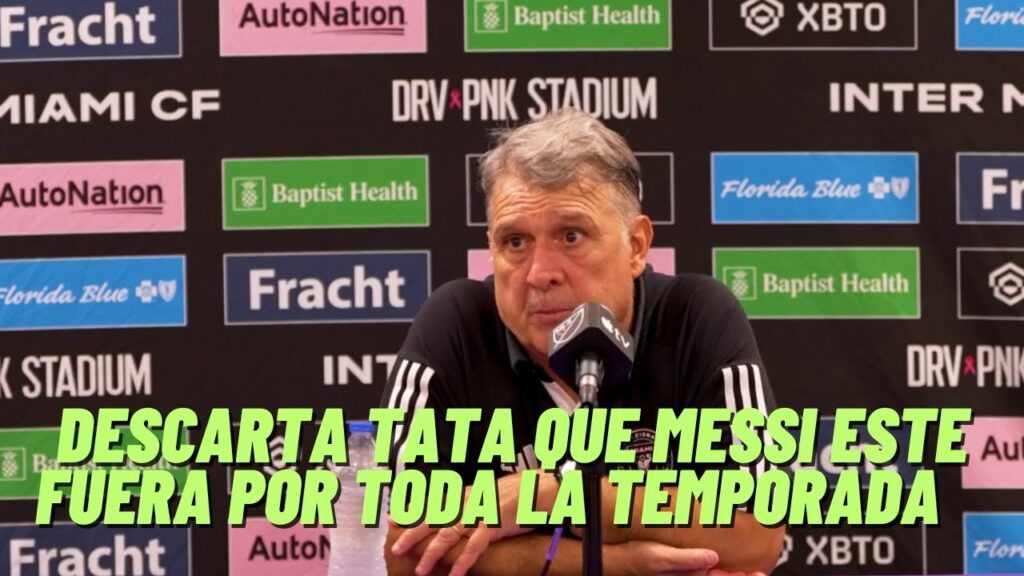 INTER MIAMI 1 NYFC 1 GERARDO TATA MARTINO Conferencia Post Partido