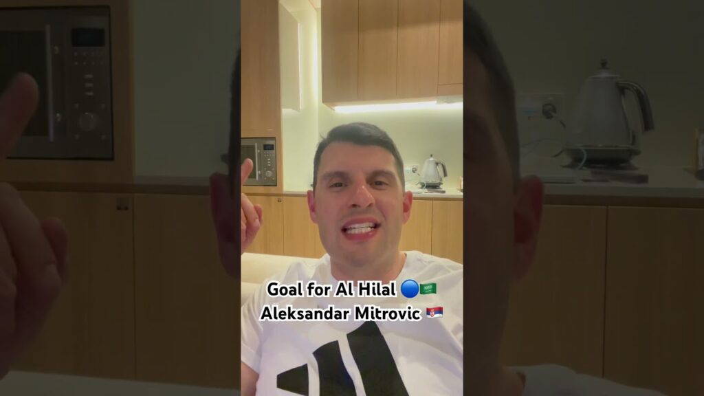 Goal for Al Hilal 🔵🇸🇦Aleksandar Mitrovic 🇷🇸 #mitrovic #fifa #saudi #alhilal #saudiarabia #hilal