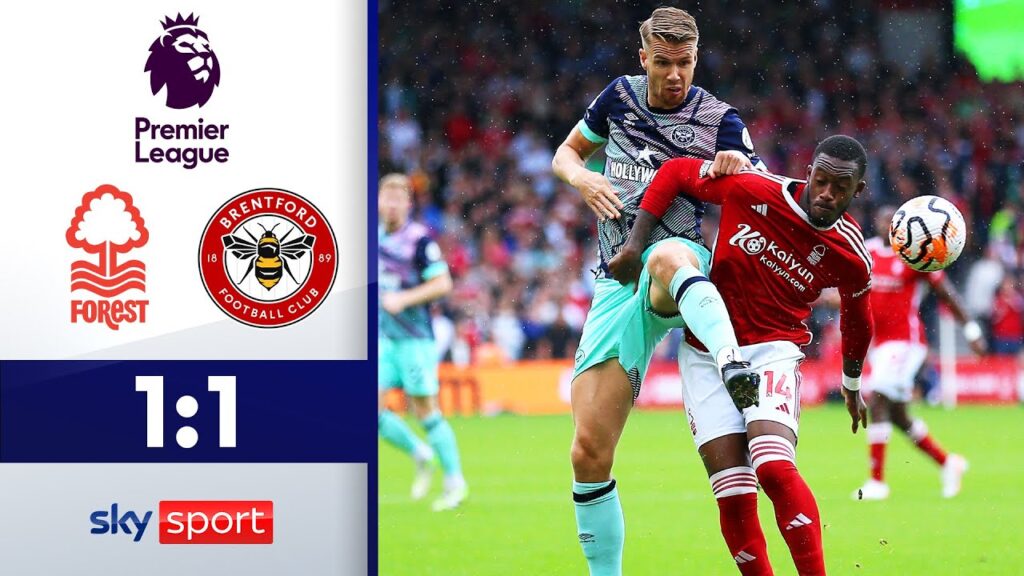 Brentford gewinnt einen Punkt | Nottingham Forest - FC Brentford | Highlights - Premier League 23/24