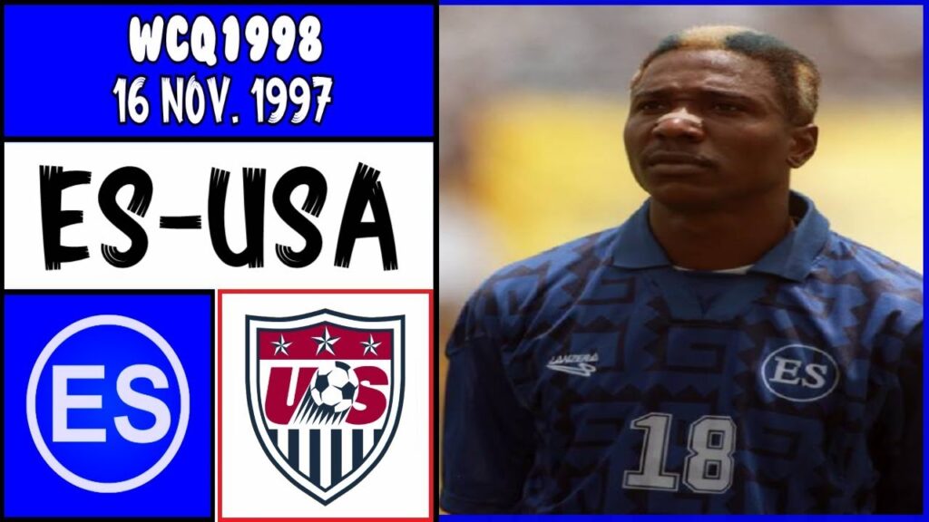 Nildeson DeMelo -El Salvador vs. USA GOLAZO- WCQ1998