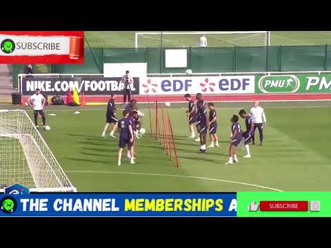 France - Training Session by Didier Deschamps