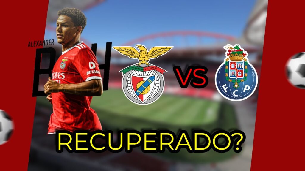 Alexander Bah Sofre Lesão, mas Estará Disponível para o Clássico Benfica vs  FC Porto