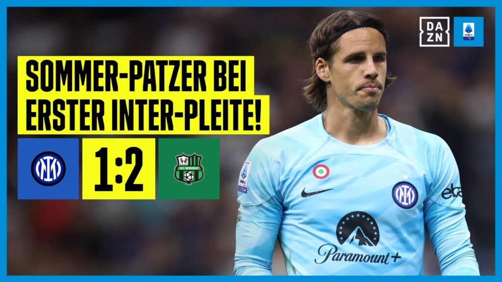 Sommer patzt, Berardi macht den Robben - Inter-Pleite: Inter Mailand - Sassuolo 1:2 | Serie A | DAZN