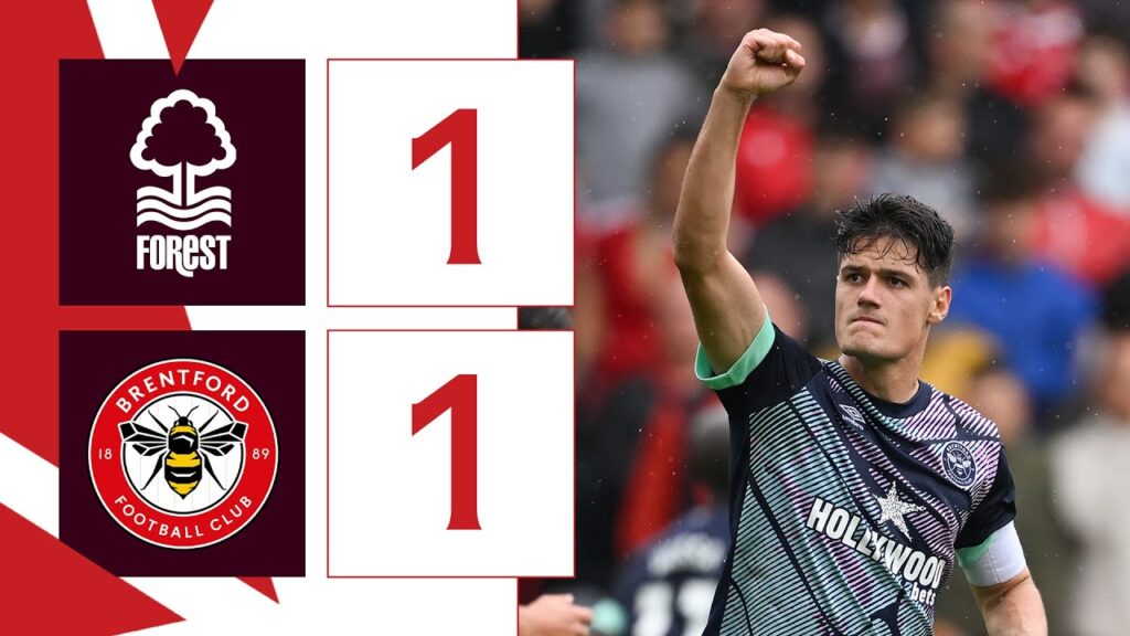 Nottingham Forest 1-1 Brentford | Norgaard header earns away point 👊 | Premier League Highlights