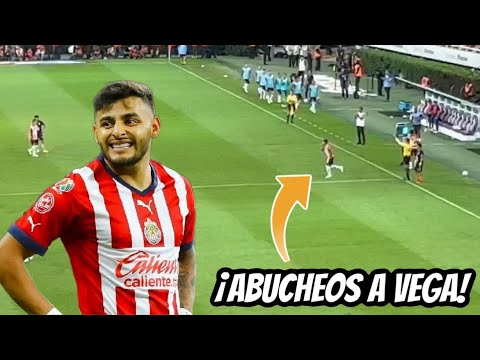 ABUCHEOS a ALEXIS VEGA al ENTRAR de CAMBIO en el ESTADIO AKRON en el CHIVAS vs PACHUCA 0-0