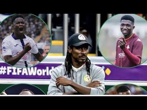 Regardez Voici la liste de Aliou Cissé Sénégal avec Lamine Camara