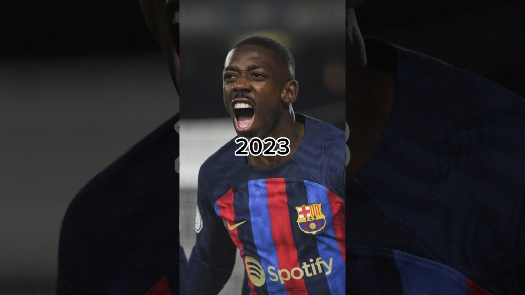 Ousmane Dembélé evolution 🔥😍#football #shorts