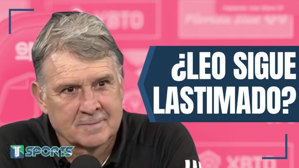 EXPLICA Gerardo Martino POR QUÉ Lionel Messi NO JUGÓ con el Inter de Miami en el EMPATE ante NYCFC