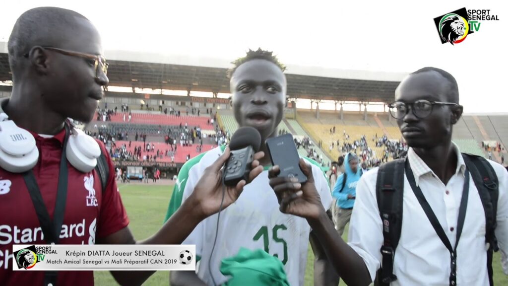 Réaction Krépin DIATTA Match Amical Senegal vs Mali