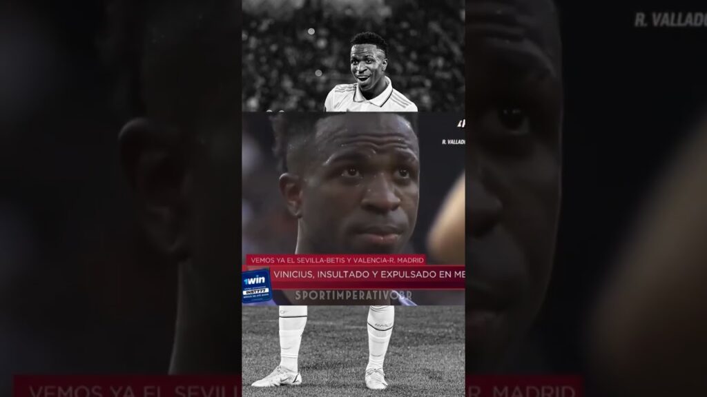 Vini Jr. CHORANDO enquanto sofre RACISMO💔