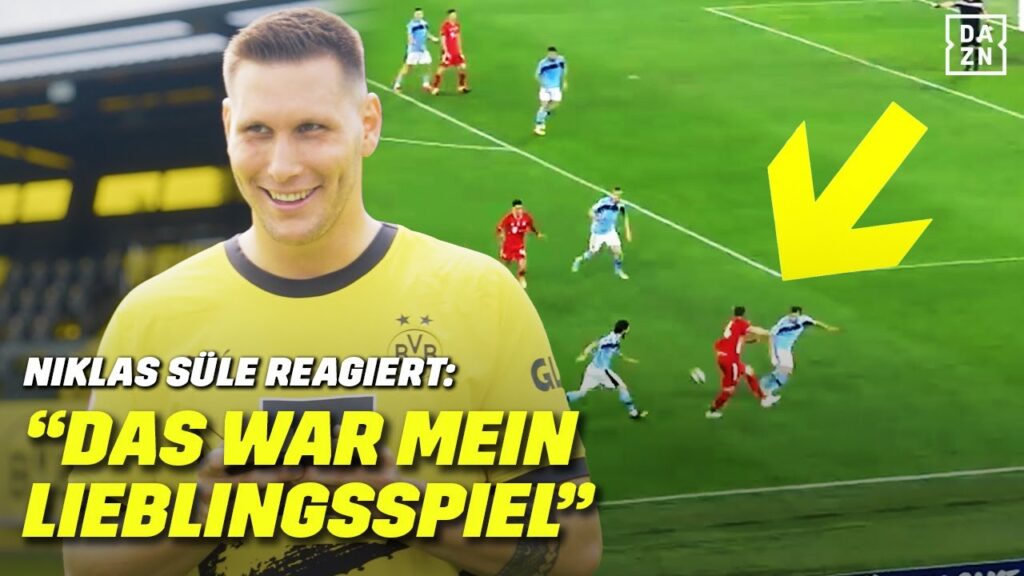 Niklas Süle REAGIERT auf SÜLINHO-SKILLS, "Super-Tor" und City-Grätsche