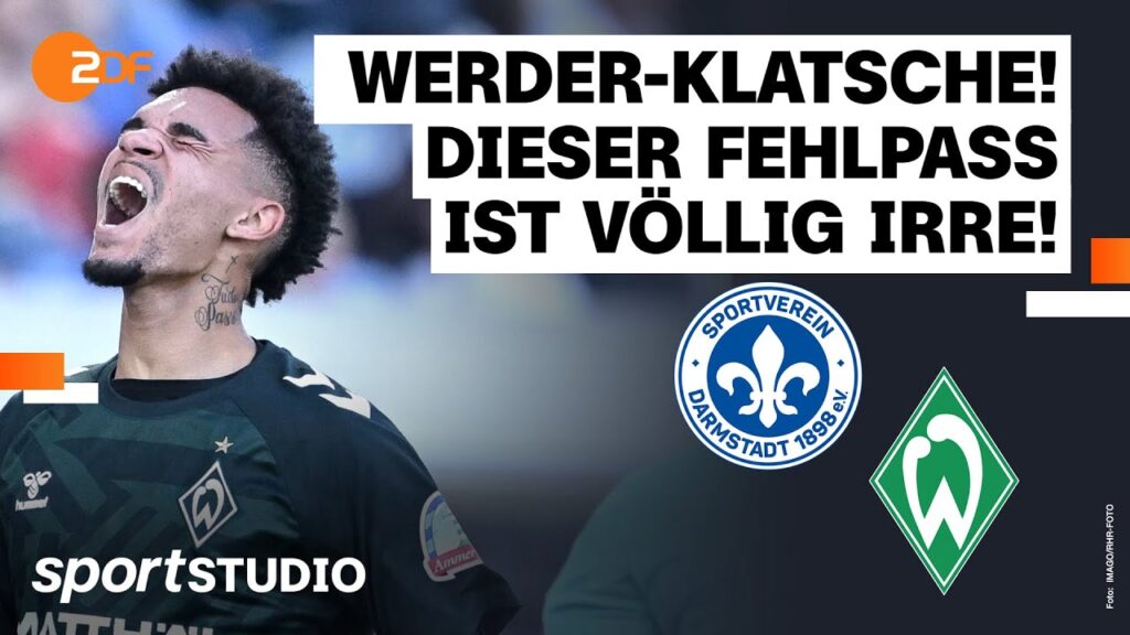 SV Darmstadt 98 – Werder Bremen | Bundesliga, 6. Spieltag Saison 2023/24 | sportstudio