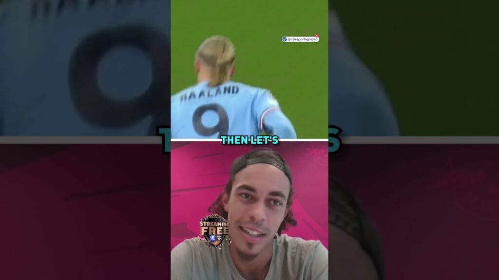 Yussuf Poulsen is trying not to think of the 7-0 loss to City 😅