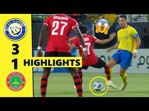 🤩Cristiano Ronaldo vs Istiklol | Al Nassr vs Istiklol (3-1) Highlights| Ronaldo Goal!