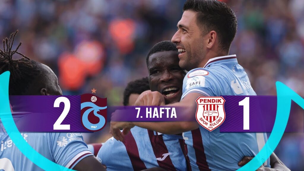 Trabzonspor (2-1) Siltaş Yapı Pendikspor - Highlights/Özet | Trendyol Süper Lig - 2023/24