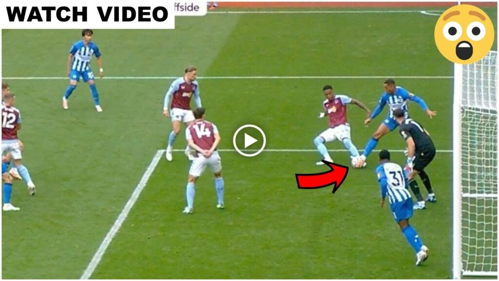Ansu Fati First Brighton Goal vs Aston Villa NOT OFFSIDE VAR says - Ansu Fati Goal vs Aston Villa