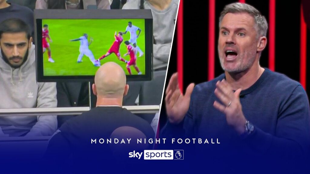 Jamie Carragher FUMES at VAR 'slowing down' footage 😡📺