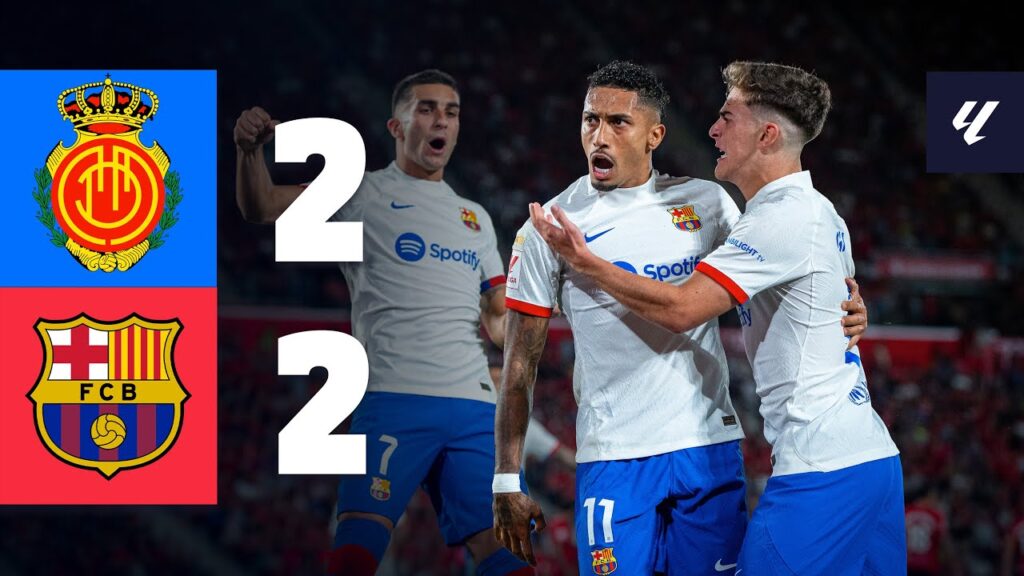 MALLORCA 2 vs 2 BARÇA | LALIGA 2023/24 MD7