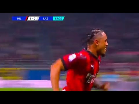 Milan vs Lazio 2-0 Noah Okafor Goal | All Goals and Extended Highlights.