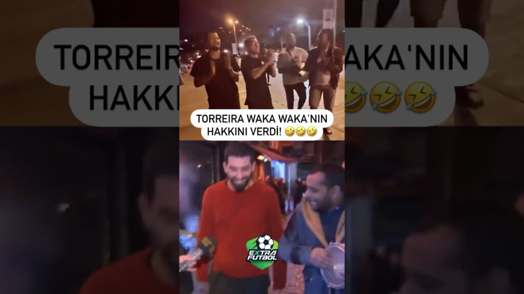 🤣🎶 Waka waka ekibinin hedefinde bu kez Lucas Torreira vardı!
