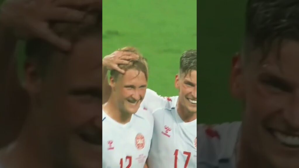 Kasper Dolberg "Briliant goal from fantastic crossing" • Swiss vs Czech - EURO 2020 #shorts