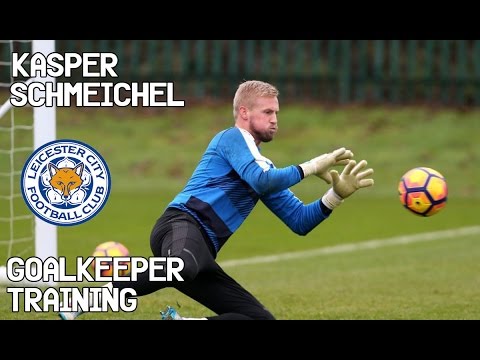 Kasper Schmeichel / Goalkeeper Training / Leicester City Fc !
