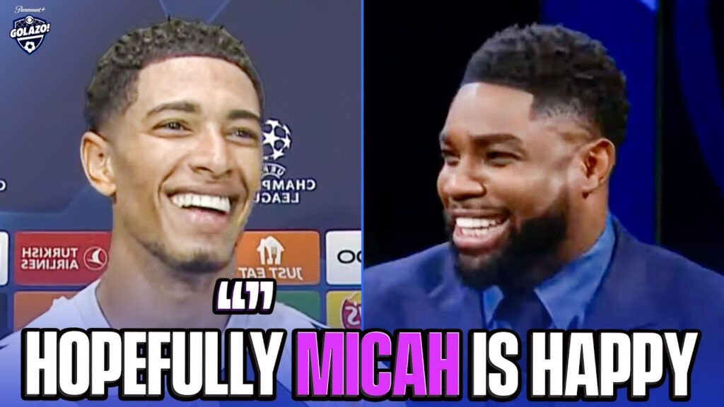 Jude Bellingham banters Micah and Carragher after Real Madrid win