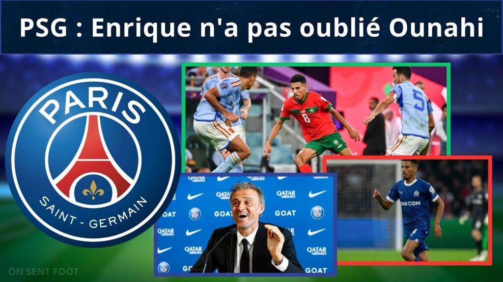 PSG : Enrique n'a pas oublié Ounahi